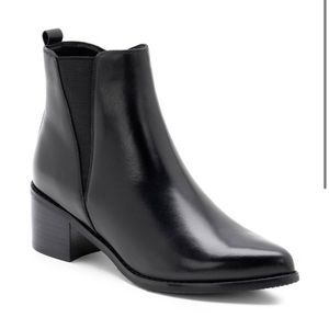 Blondo Studio B Waterproof Heeled Black Booties